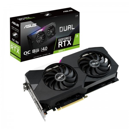 P. GRÁFICA ASUS NVD RTX 3060 TI DUAL OC 8GB GDDR6 